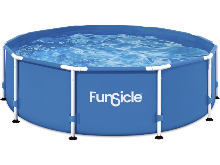 Piscina tubular redonda "Auria" - 305 x 76 cm - Azul
