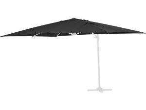 Tela de recambio para el parasol "Sun 3" - 3 x 3 m - Negro