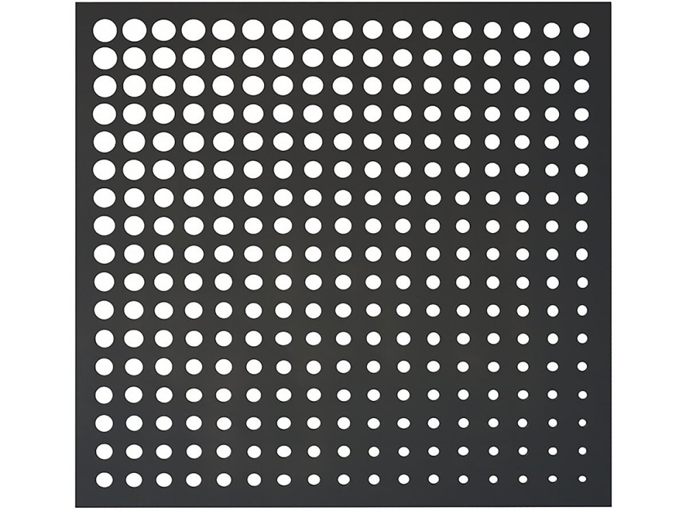Panel decorativo - «Moon» - Lote de 5 - 1,00 x 1,00 m - Gris