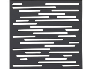 Panel decorativo - "Náutico" - Paquete de 5 - 1,00 x 1,00 m - Gris