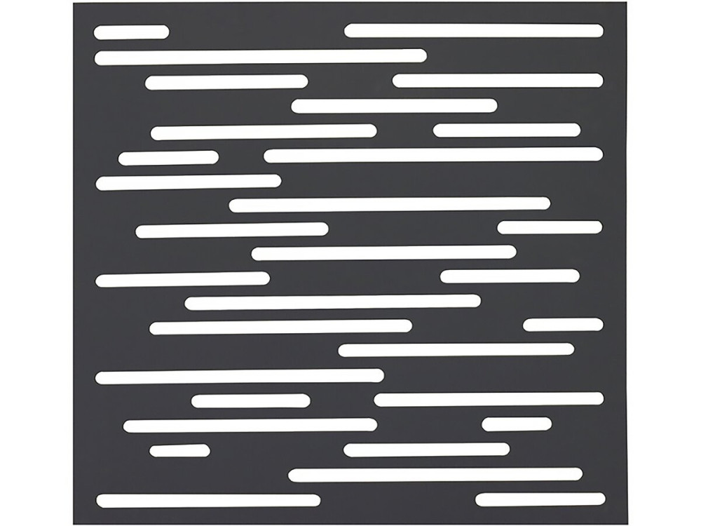 Panel decorativo - "Náutico" - Paquete de 5 - 1,00 x 1,00 m - Gris