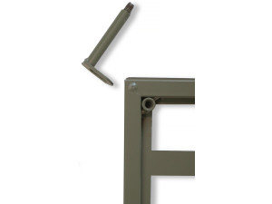 Panel decorativo - "Cachorro" - Lote de 4 - 0,60 x 1,50 m - Verde