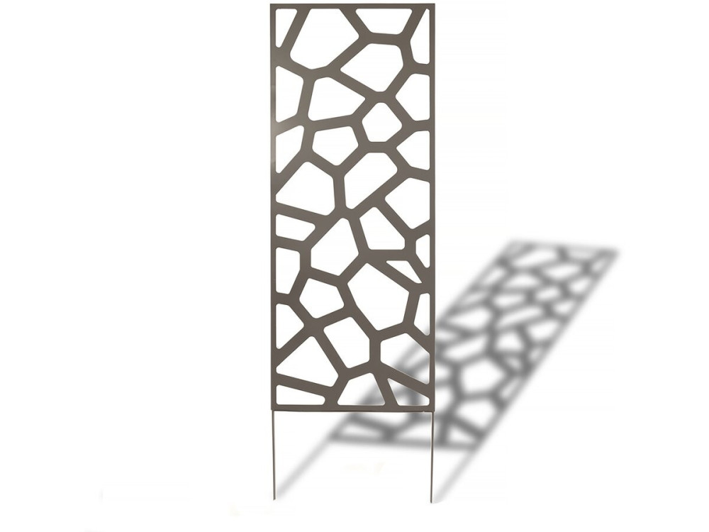 Panel decorativo - "Piedra" - Lote de 4 - 0,60 x 1,50 m - Topo
