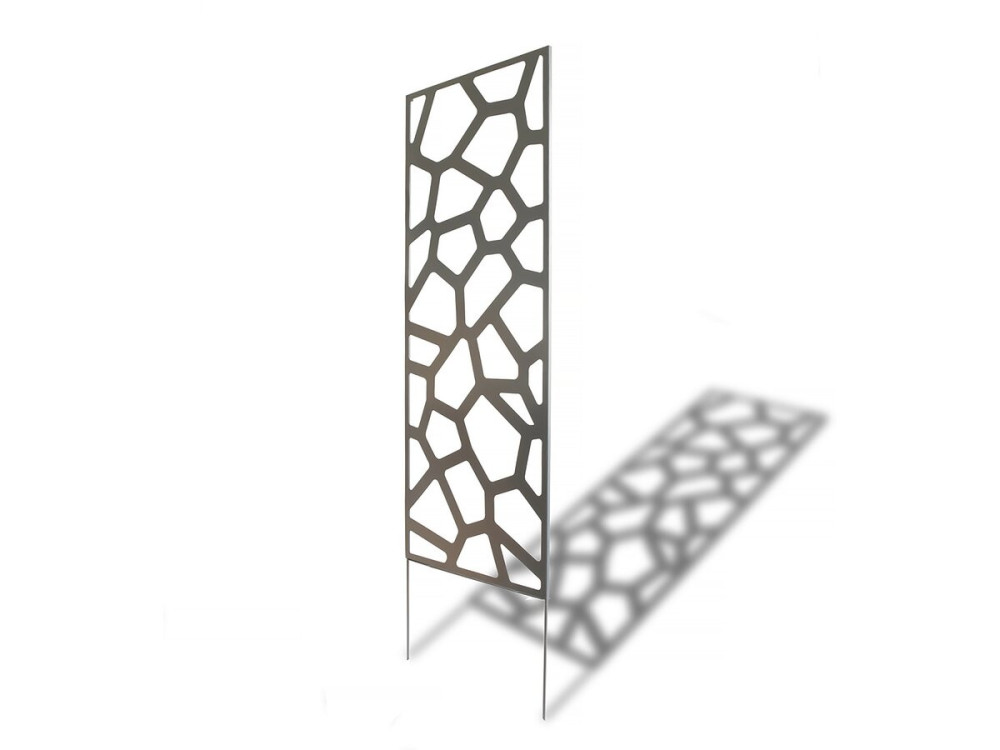 Panel decorativo - "Piedra" - Lote de 4 - 0,60 x 1,50 m - Topo