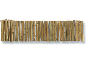 Rollo de borde - "Rollo Bambú" - Lote de 4 - 0,30 x 2,00 m - Beige