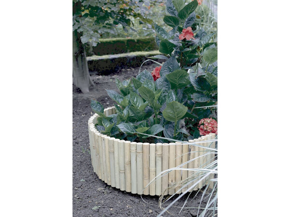 Rollo de borde - "Rollo Bambú" - Lote de 4 - 0,30 x 2,00 m - Beige