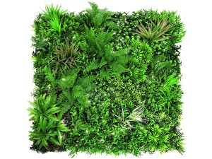 Señal de césped - "Vertical Sauvage Led" - Lote de 4 - 1,00 x 1,00 m - Verde