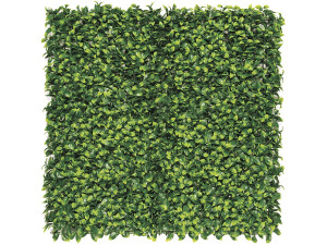 Panel de césped - "Lauro vertical" - Lote de 6 - 1,00 x 1,00 m - Verde