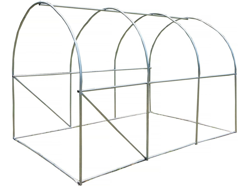 Túnel de invernadero para jardín «Lys» - 6 m² - 140 g - Verde