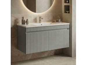 Mueble para lavabo «Tivoli 100» - 100 x 45 x 57 cm - Mate Cashmere 2