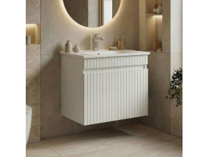 Mueble para lavabo «Tivoli 65» - 65 x 45 x 57 cm - Blanco mate 2