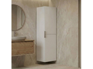 Armario de baño «Purus 40» - 40 x 32 x 138 cm - Blanco 2