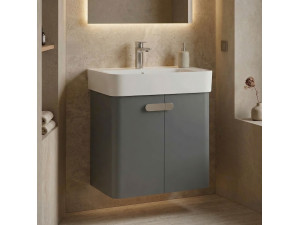 Mueble para lavabo «Orbit 55» - 55 x 38 x 62 cm - Gris 2