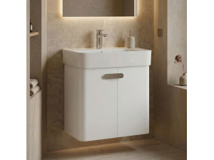 Mueble para lavabo «Orbit 55» - 55 x 38 x 62 cm - Blanco 2