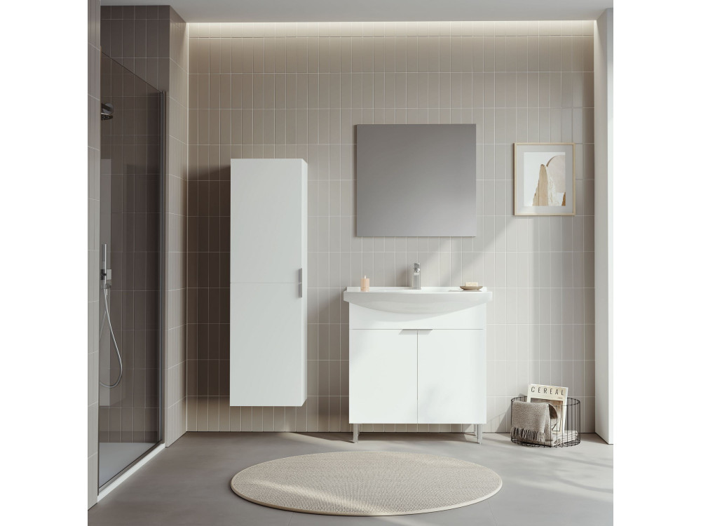 Espejo decorativo de madera «Purus 80» -  cm - Transparente