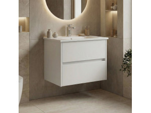 Mueble para lavabo «Side 65 v2» - 65 x 45 x 52 cm - Blanco mate 2