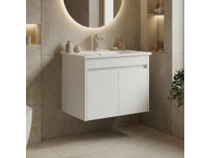 Mueble para lavabo «Side 65 v2» - 65 x 45 x 52 cm - Blanco mate 2