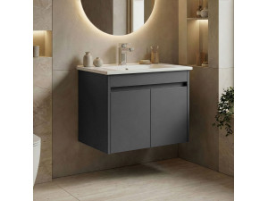 Mueble para lavabo «Side 65 v2» - 65 x 45 x 52 cm - Antracita mate 2