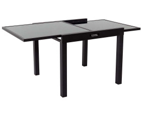 Mesa para jardín extensible en aluminio "Porto 8" - Phoenix - Negro 2