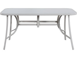 Mesa jardín "Cordoba" - Phoenix - 6 plazas - blanco 2