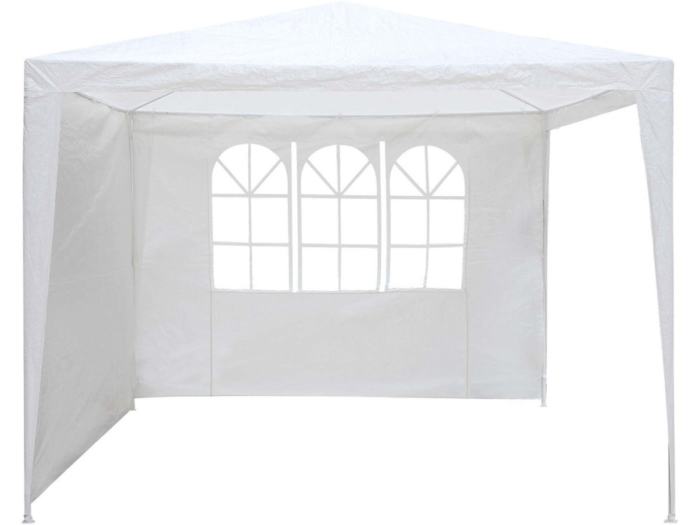 Lona blanca para carpa de recepción - Partición para cenador - 1,9 x 2,9 m