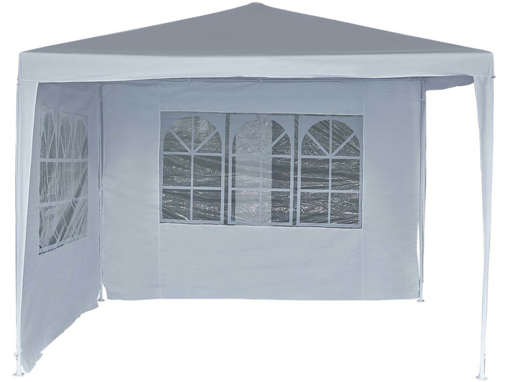 Lona blanca para carpa de recepción - Partición para cenador - 1,9 x 2,9 m