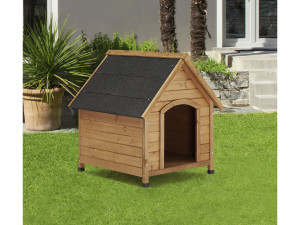Caseta para perros "Doggy" - 77 x 82 x 88 cm - Beige - 2