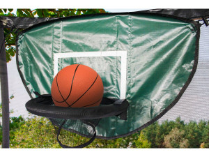 Aro de baloncesto universal para trampolín "Loopy" - Verde 2