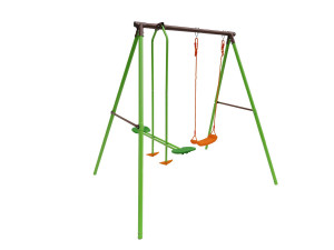 Parque infantil de acero Lola - 2 soportes - 1.95m 2