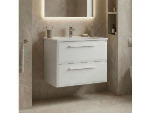 Mueble para lavabo «Nuvola 65 v2» - 65 x 50 x 62 cm - Blanco 2
