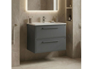 Mueble para lavabo «Nuvola 65 v2» - 65 x 50 x 62 cm - Gris 2