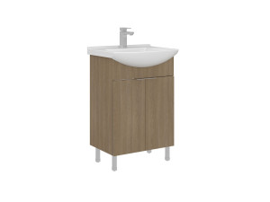Mueble para lavabo «Purus 55» - 55 x 50 x 83 cm - Roble Sonomo