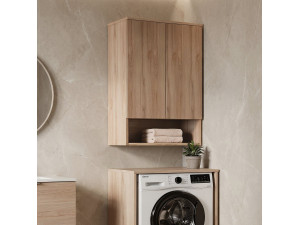 Armario de baño «Bosco Lume 70» - 70 x 36 x 100 cm - Roble 2