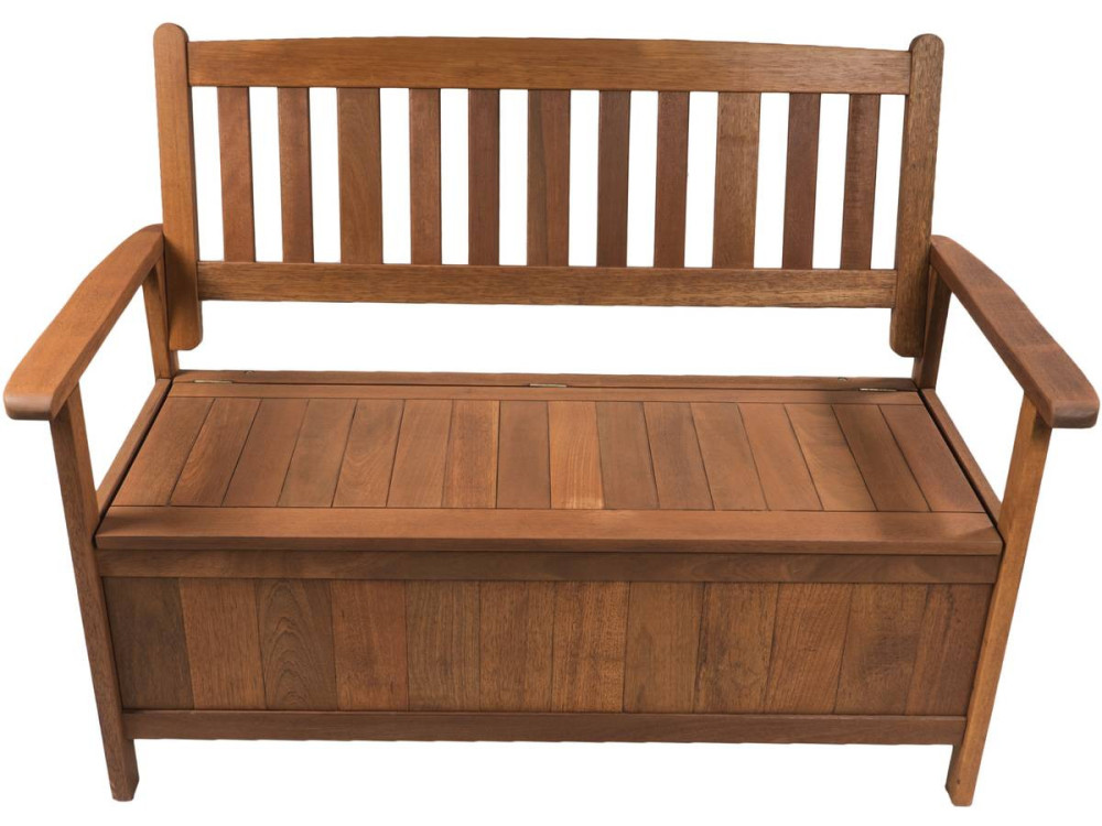 Banco de jardín "Manila" - Mapel - 2 asientos - Madera natural