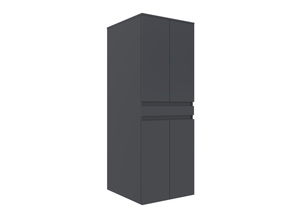 Mueble para lavadora «Neve 70» - 70 x 73 x 193 cm - Antracita mate