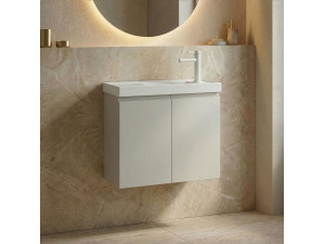 Mueble para lavabo «Ferla 60» - 60 x 22 x 50 cm - Mate Cashmere 2