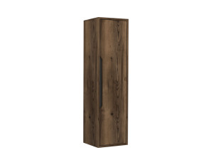 Armario de baño «Galia 40» - 40 x 30 x 138 cm - Nogal oscuro