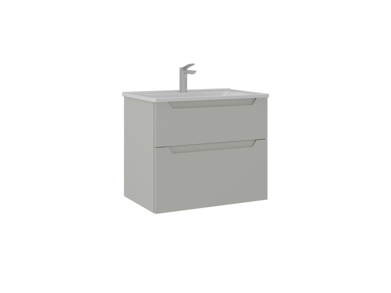 Mueble para lavabo «Messina 65 v2» - 65 x 45 x 55 cm - Mate Cashmere