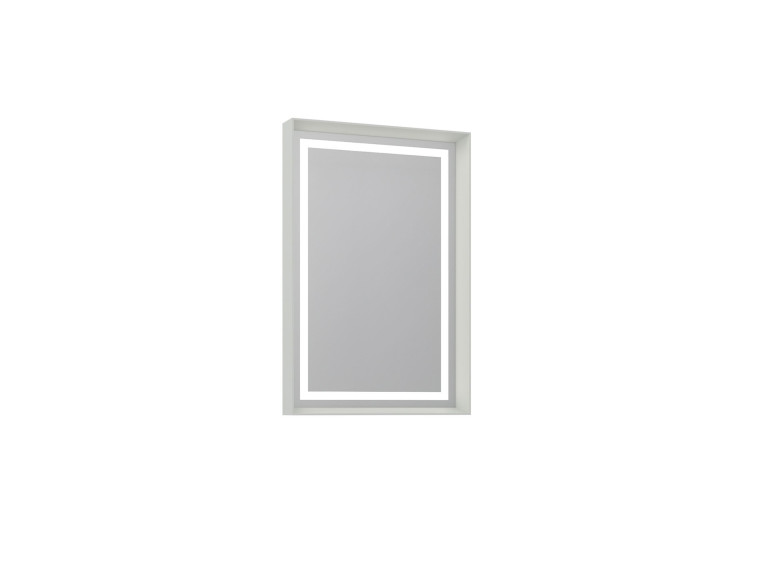 Espejo decorativo de madera «Craft 60 x 90 v2» - 60 x 10 x 90 cm - Mate Cashmere