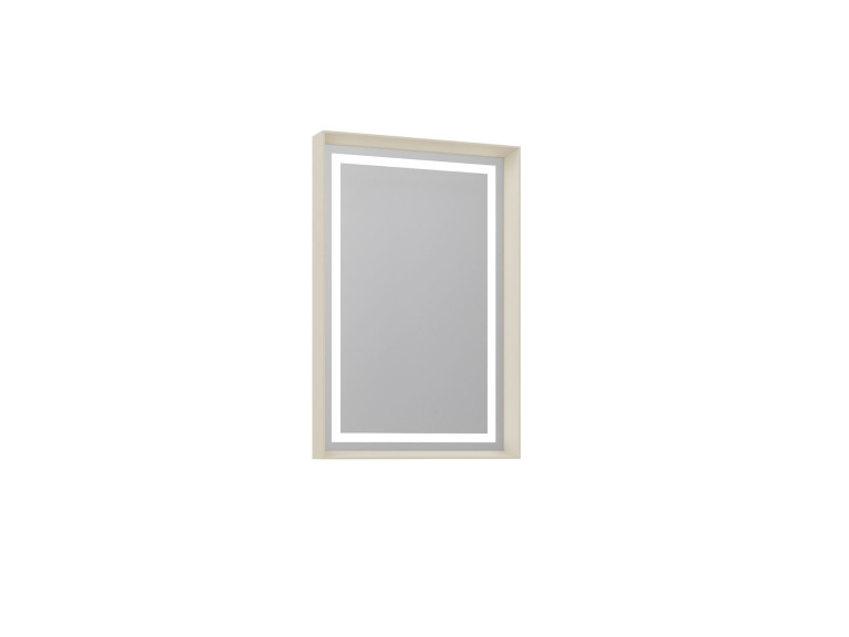 Espejo decorativo de madera «Craft 60 x 90 v2» - 60 x 10 x 90 cm - Matte Mink