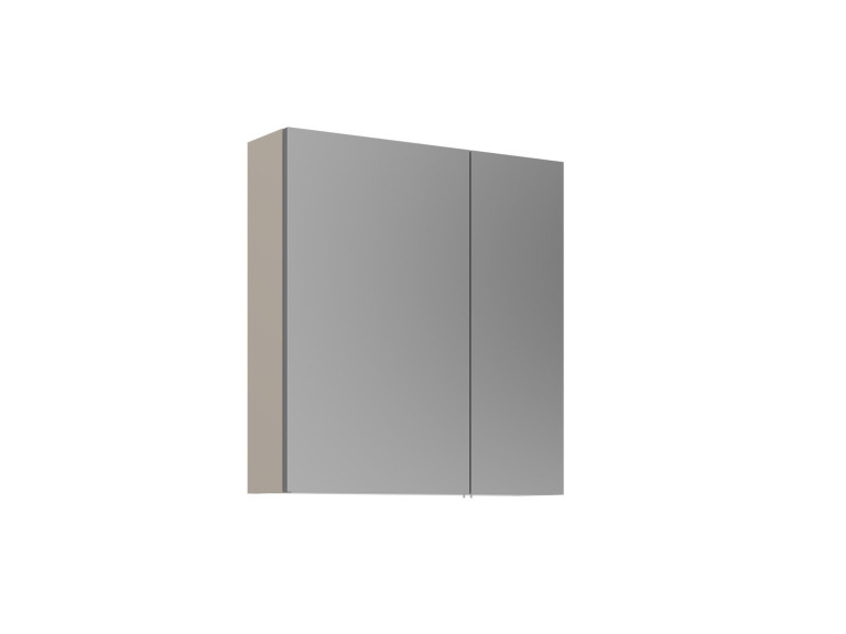 Mueble de baño con espejo «Desna 60» - 60 x 16 x 66 cm - Color arena