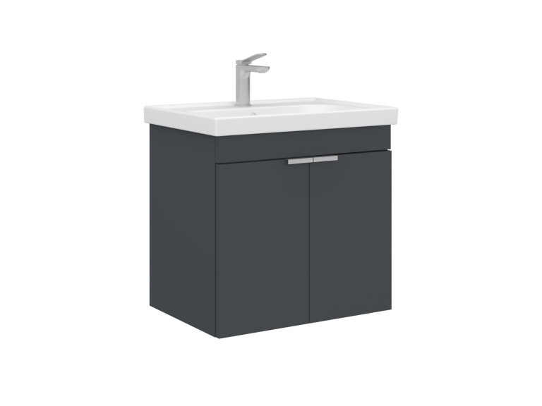 Mueble para lavabo «Desna 60» - 60 x 45 x 58 cm - Antracita mate