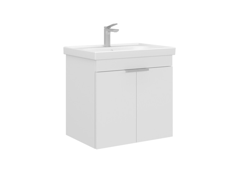Mueble para lavabo «Desna 60» - 60 x 45 x 58 cm - Blanco mate
