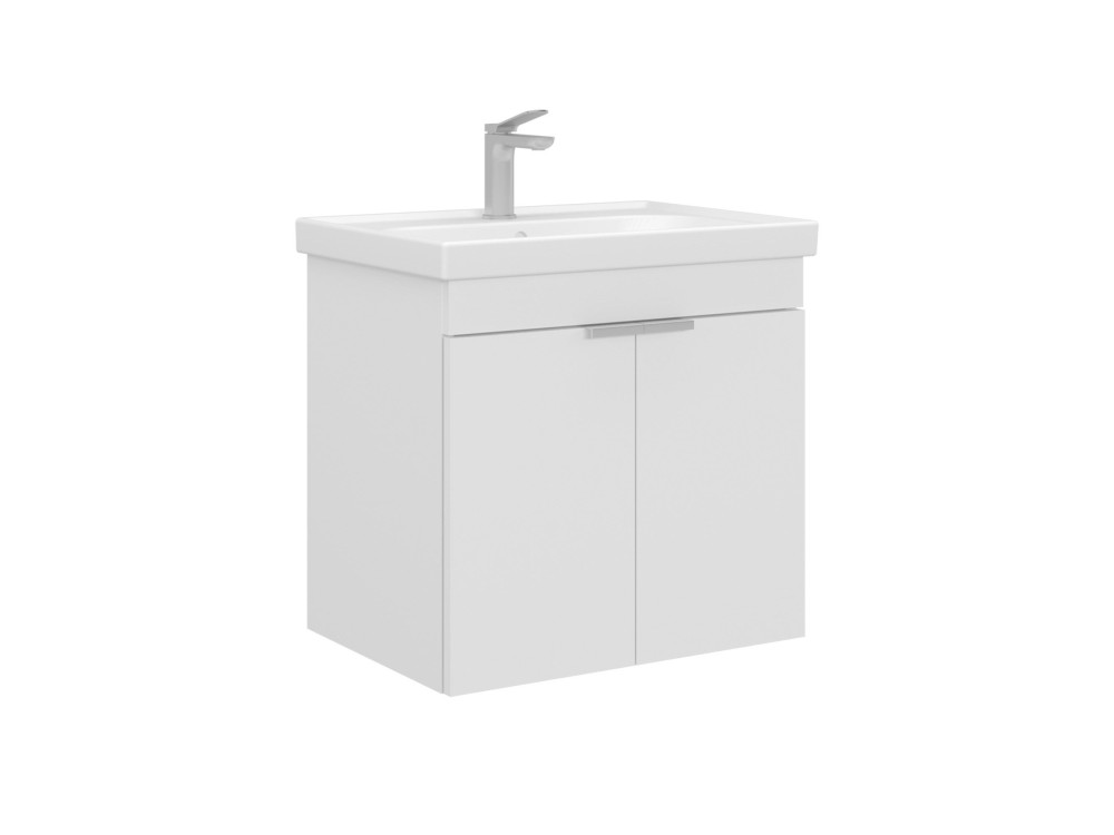 Mueble para lavabo «Desna 60» - 60 x 45 x 58 cm - Blanco mate