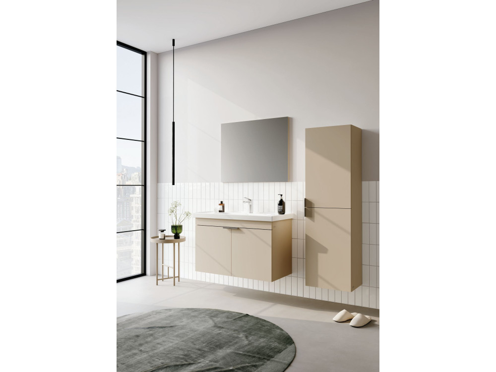 Mueble para lavabo «Desna 80» - 80 x 45 x 58 cm - Arena