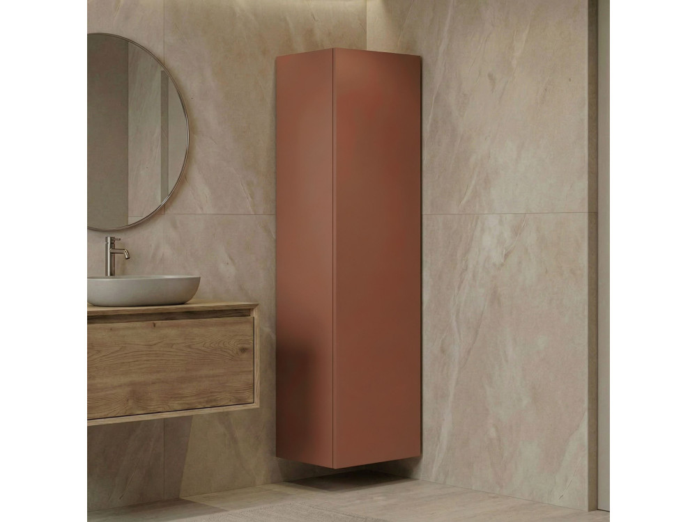 Mueble de baño «Ferla 30» - 30 x 25 x 100 cm - Canela mate