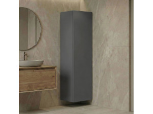Armario de baño «Ferla 30» - 30 x 25 x 100 cm - Gris mate 2