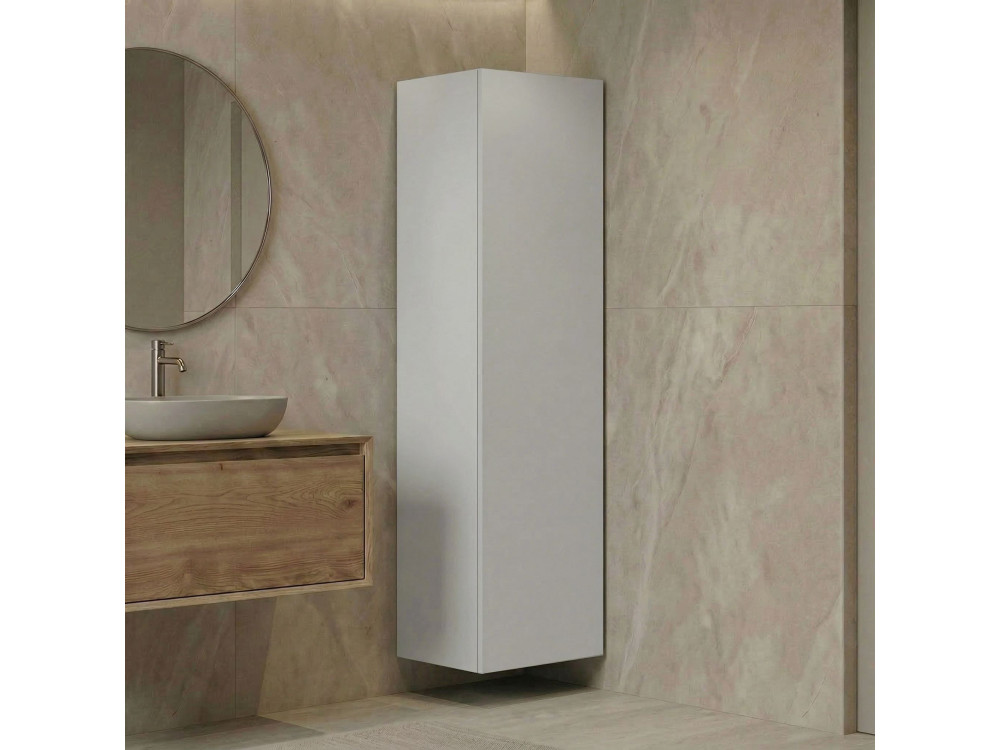 Armario de baño «Ferla 30» - 30 x 25 x 100 cm - Cachemira mate