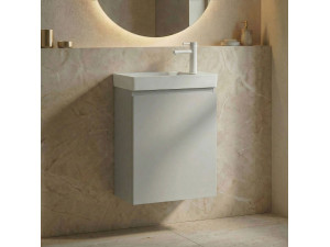 Mueble para lavabo «Ferla 40» - 40 x 22 x 50 cm - Cachemira mate 2