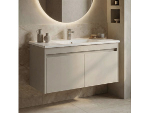 Mueble para lavabo «Arno 100» - 100 x 45 x 52 cm - Cashmere 2